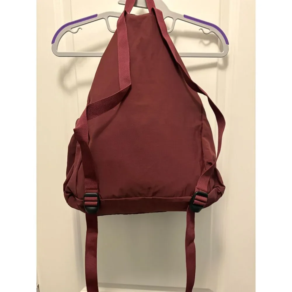 All in Motion Wine Color Sack Backpack NWT Cinch Drawstring Sport Bag 15x17